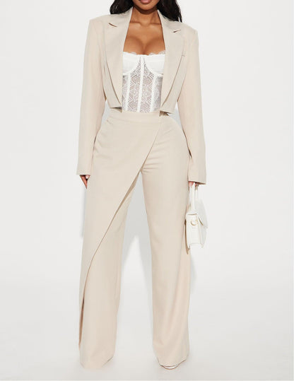 Booked And Busy Blazer Pant Set