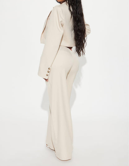 Booked And Busy Blazer Pant Set