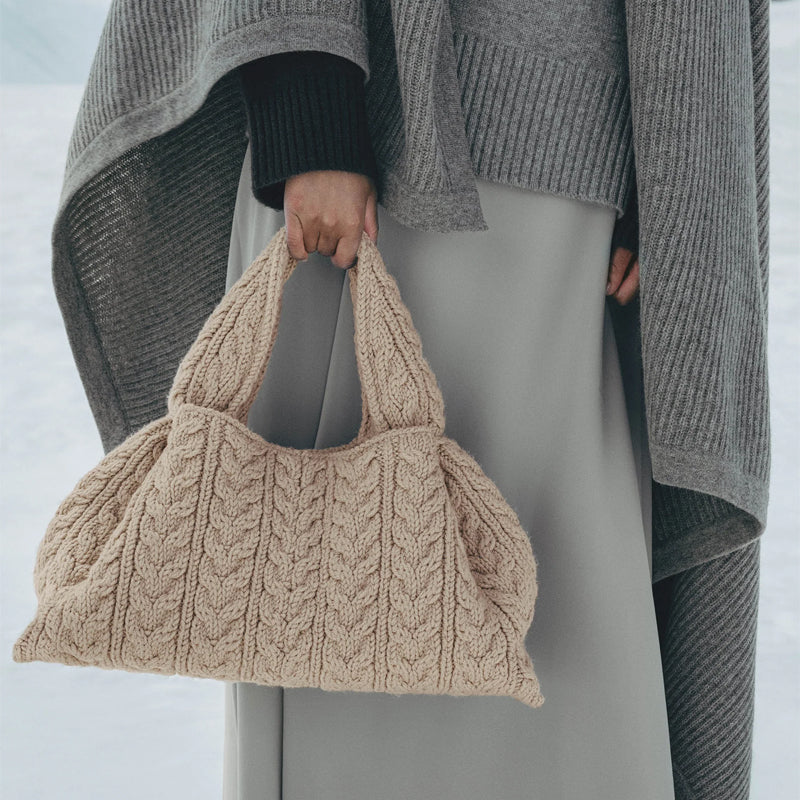 Knitted Wool Woven Bag Shoulder Bag Handbag