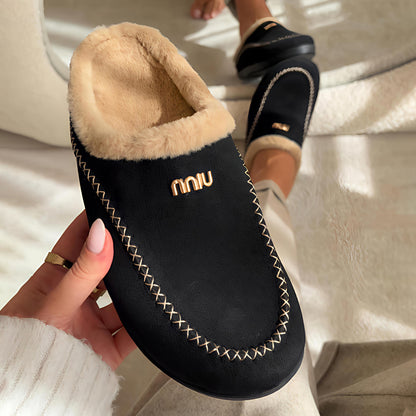 Flat-bottomed Velvet Half-tow