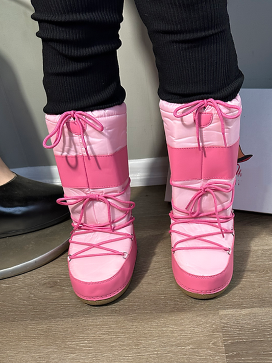 Strap Design Snow Boots