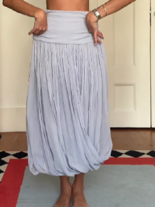 Dagging Mesh Skirt