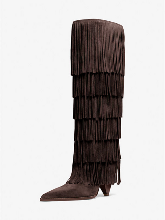 Tassel High Boots