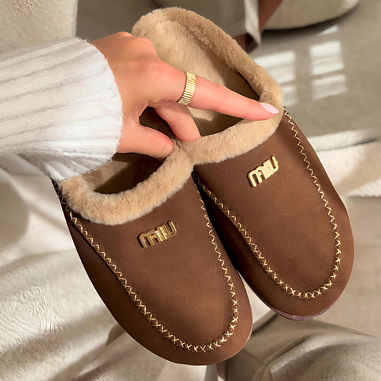 Flat-bottomed Velvet Half-tow