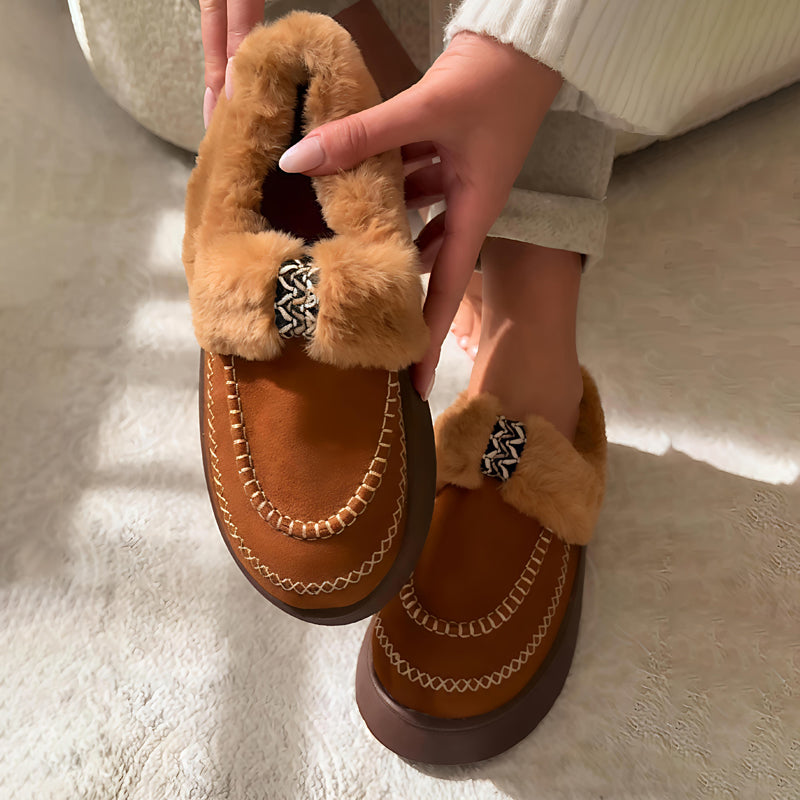 Thick-soled Warm Velvet Snow Boots