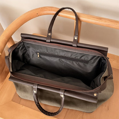 Canvas Large Capacity Travel Bag Shoulder Bag Handbag