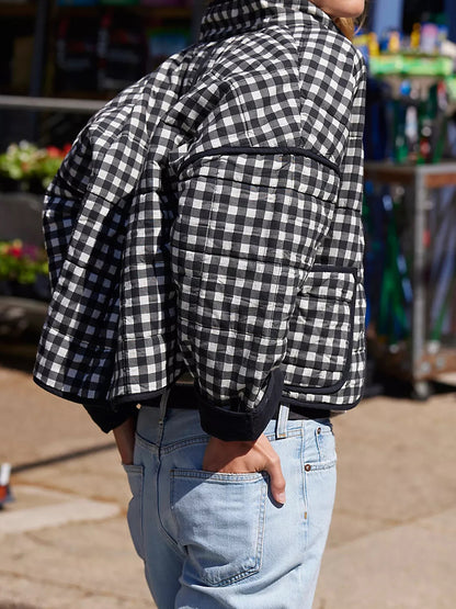 Printed Cotton Loose Coat