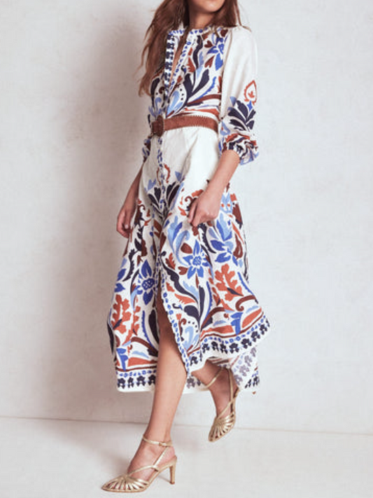 Printed Dress