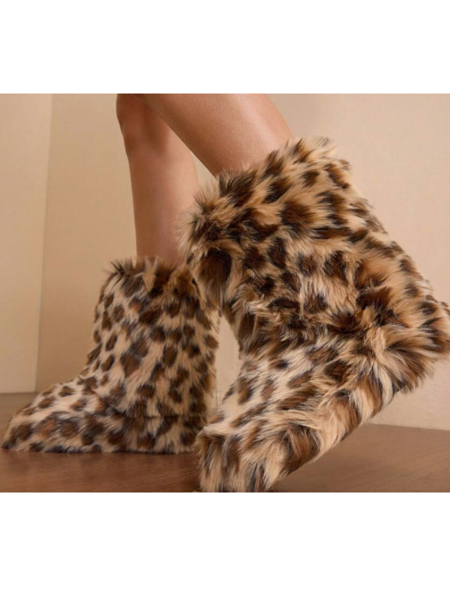 Plush High Boots