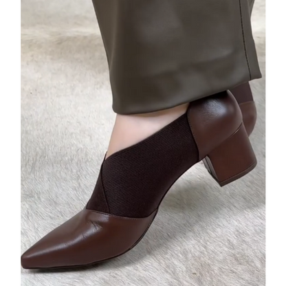 Women's Pointed Stretch Heel Shoes