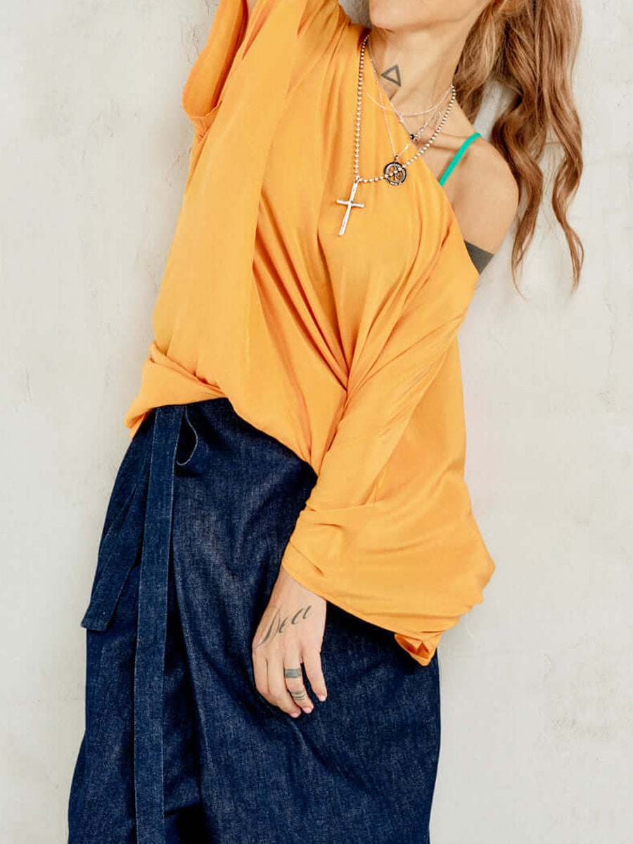 Asymmetric Hem Maxi Tunic