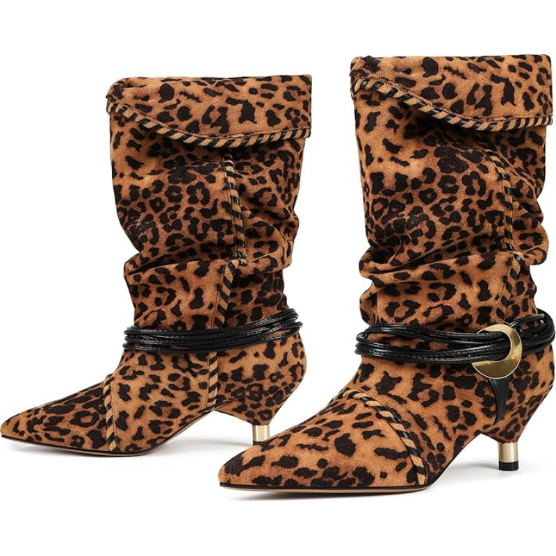 Women's Chic Puss-Heel Boots