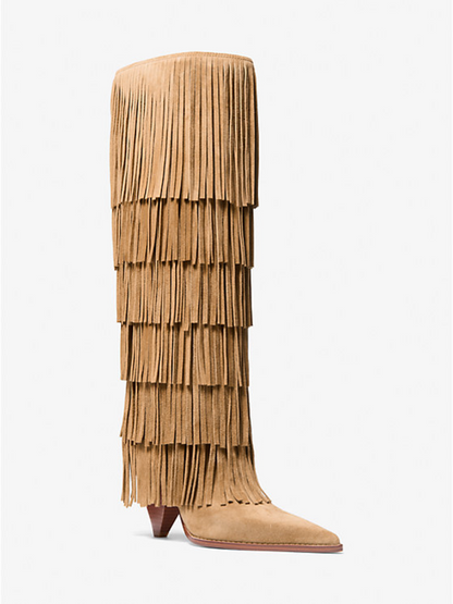 Tassel High Boots