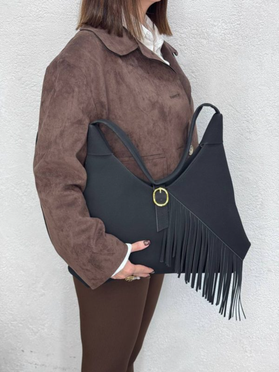 Tassel Shoulder Bag