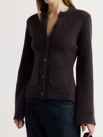 Knitted Cardigan Jacket