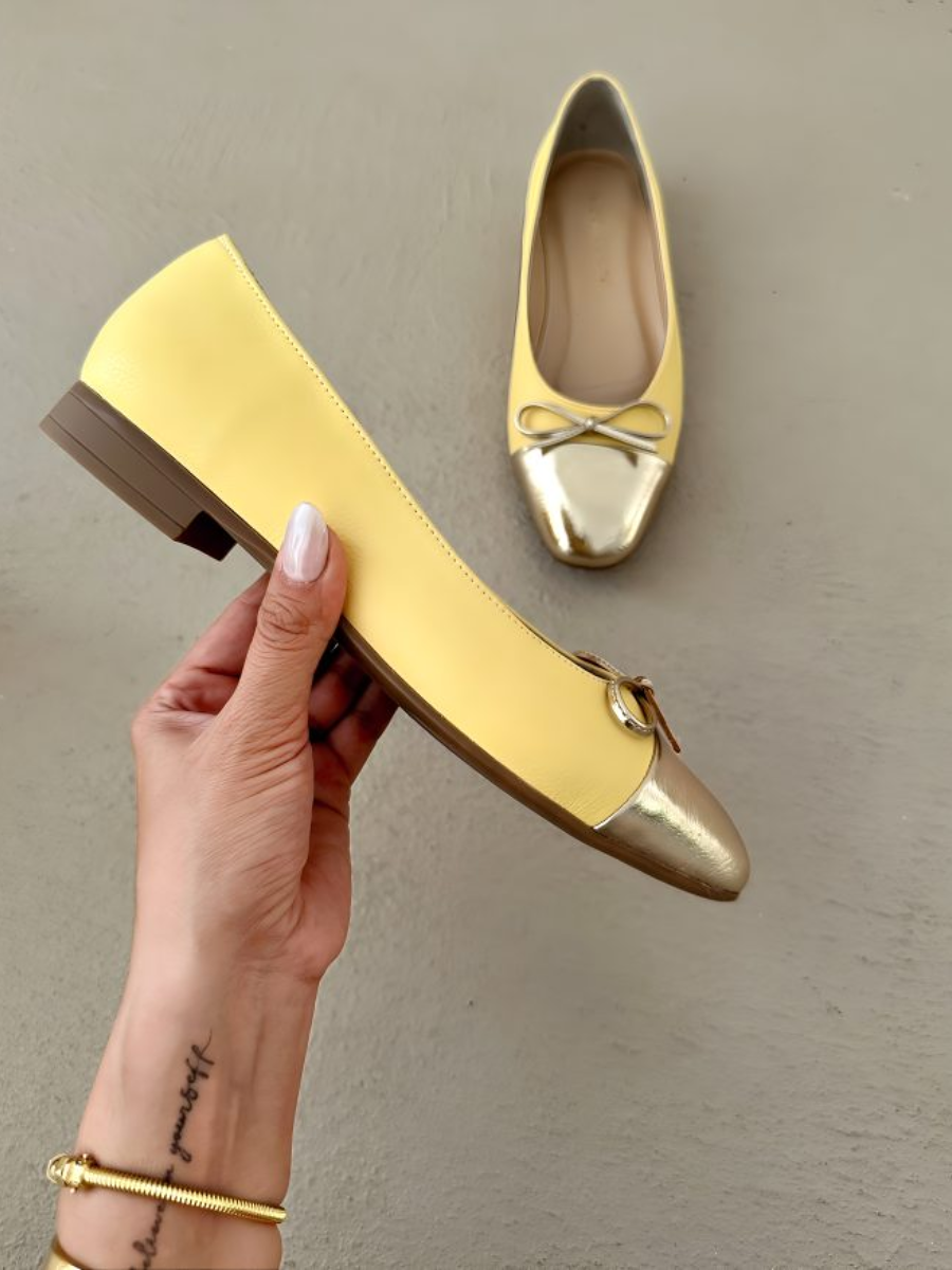 Ballet Bow Round-toe Ballet Shoes