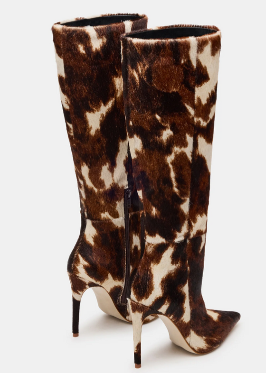 Chic Brown Heel Boots