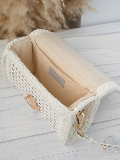 Cutout Crossbody Bag