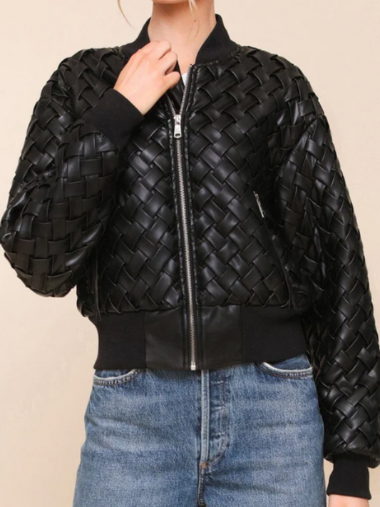 Woven Design Jacket
