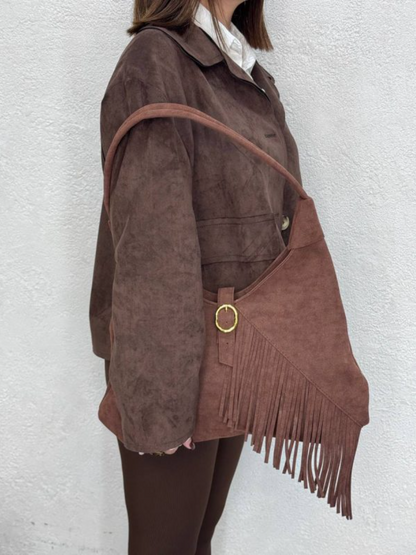 Tassel Shoulder Bag