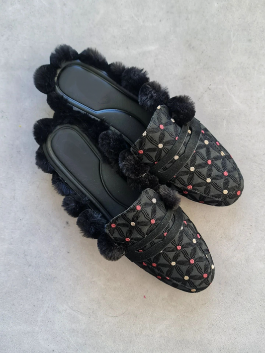 Printed Plush Flats